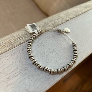 Alex and Ani silver bracelet